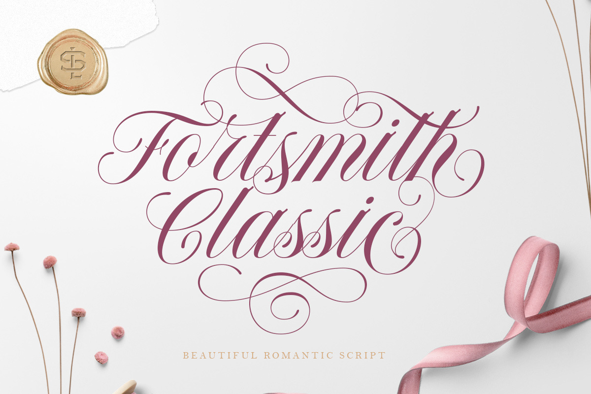 Forthsmith Classic Script | Script Fonts ~ Creative Market