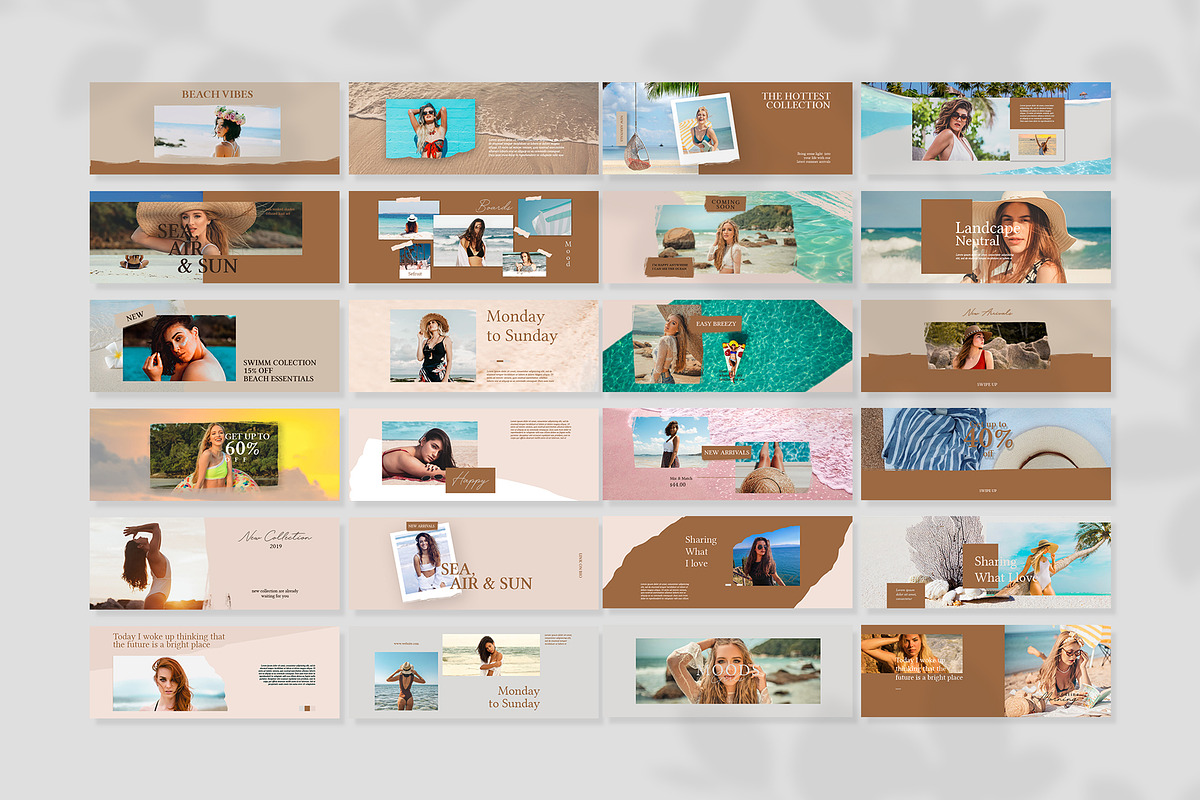 Beach Facebook Cover Templates | Creative Photoshop Templates ...