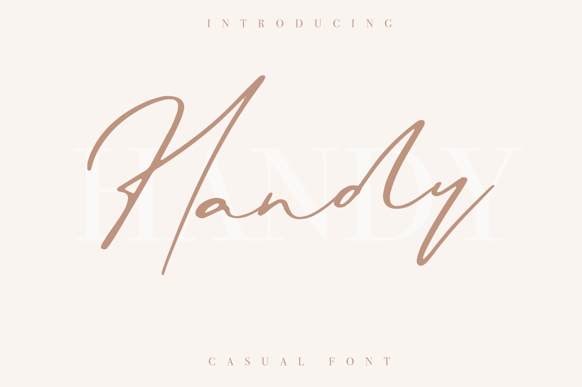 Handy Stunning Script Fonts Creative Market