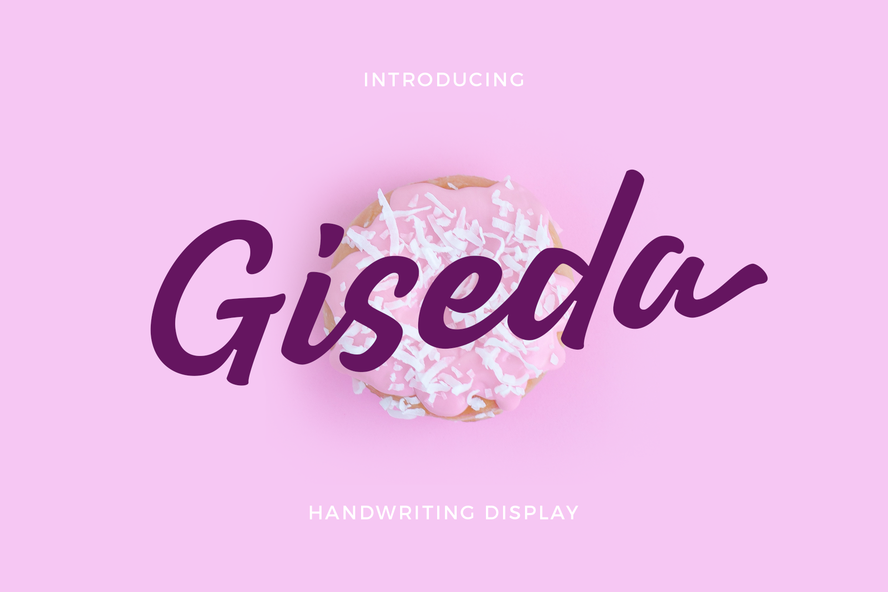 Download Giseda Handwriting Display Stunning Display Fonts Creative Market PSD Mockup Templates