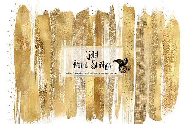 Download Holo Brush Strokes Clipart Pre Designed Photoshop Graphics Creative Market