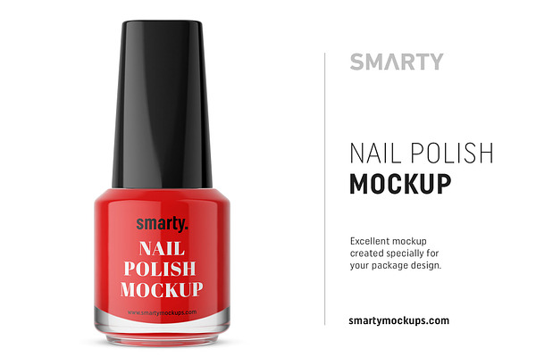 Download Nail Polish Mockup Creative Photoshop Templates Creative Market