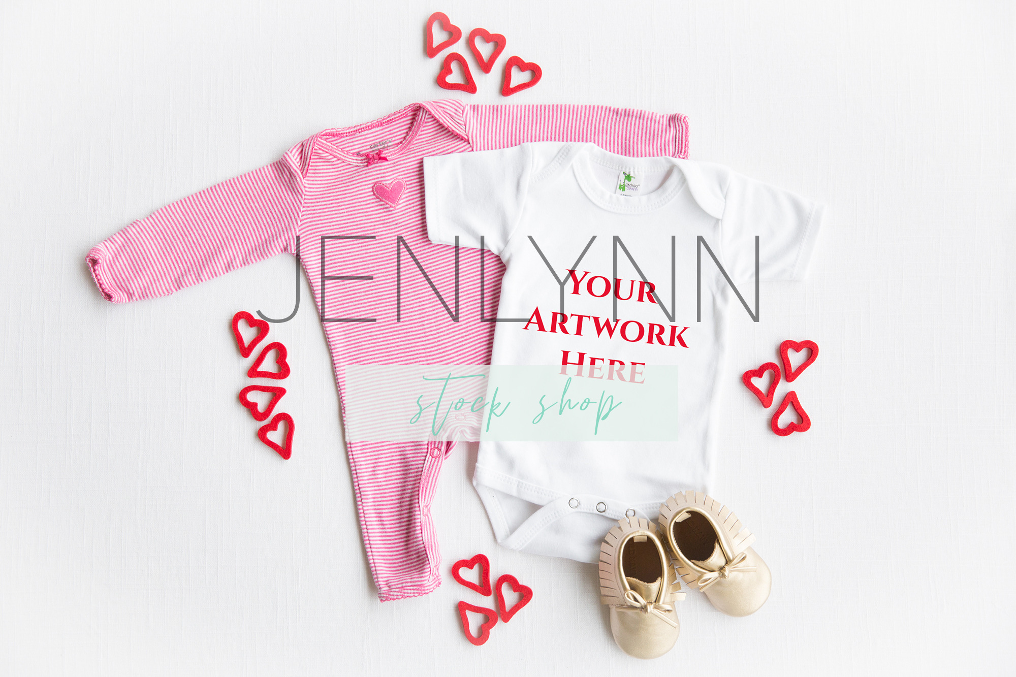 Download Valentines Day Onesie Mockup Psd Creative Photoshop Templates Creative Market