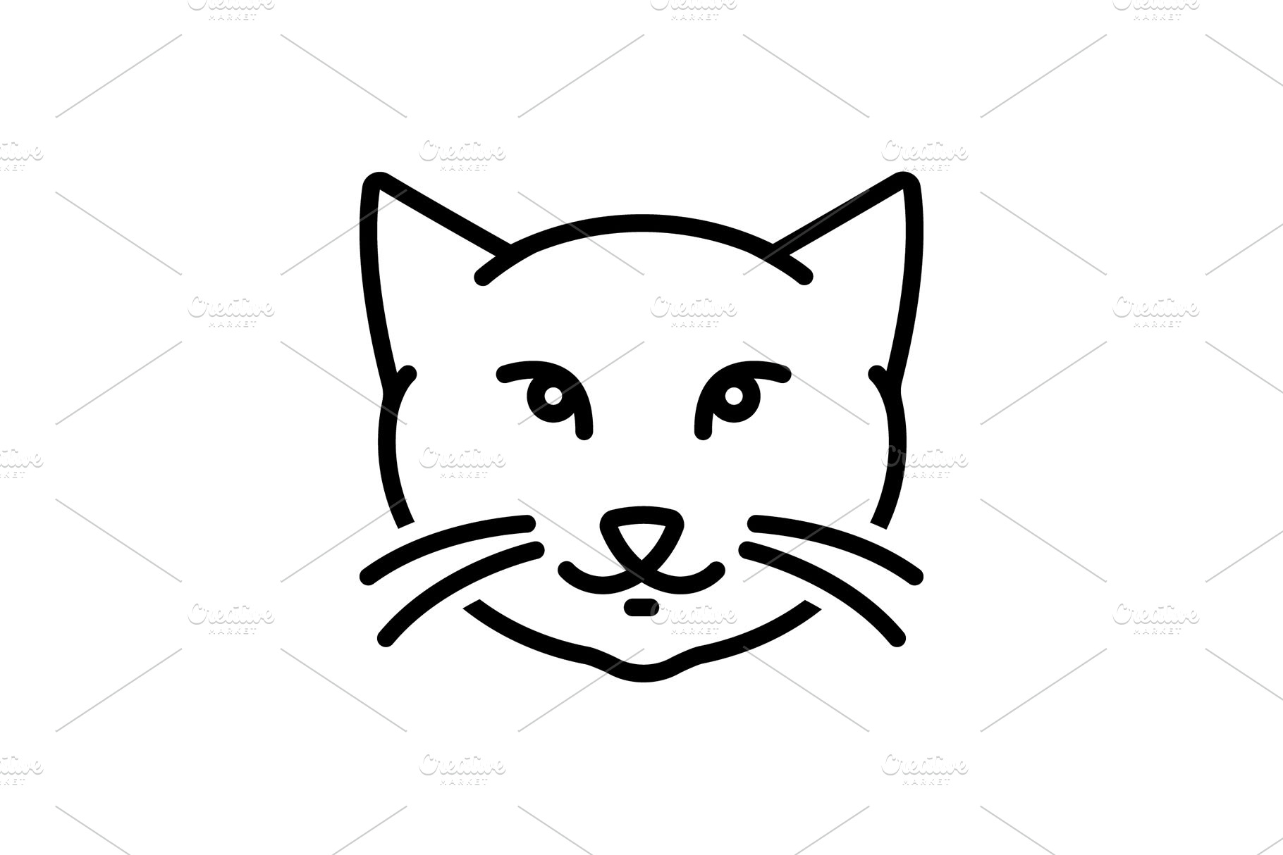 cat icon by 007NATALIIA on @creativemarket