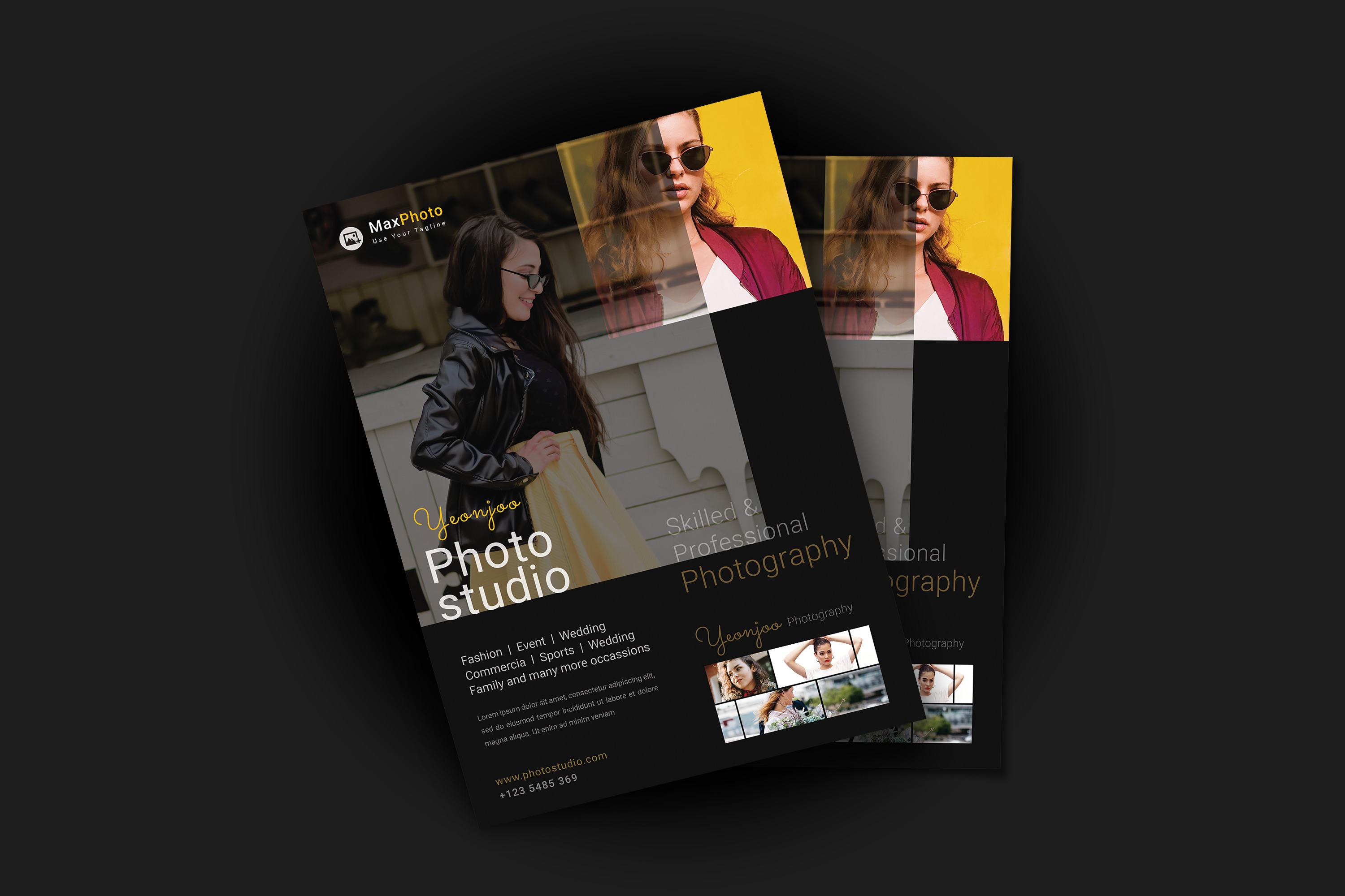 Download Photography Flyer Template Creative Photoshop Templates Creative Market