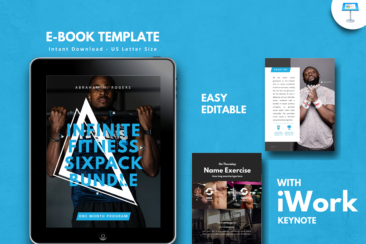 UPDATE! v2.4 eBook Template Keynote | Creative Canva Templates