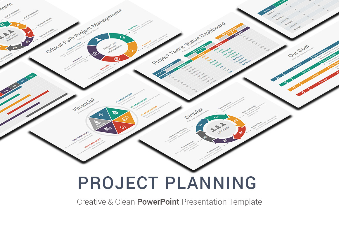 Project Planning PowerPoint Design | Presentation Templates ~ Creative ...