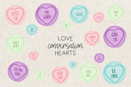 Sweet Hearts Candy Conversation Hearts Font — Khara Plicanic