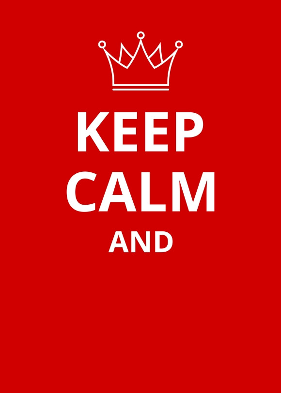 Keep calm poster | Pre-Designed Illustrator Graphics ~ Creative Market