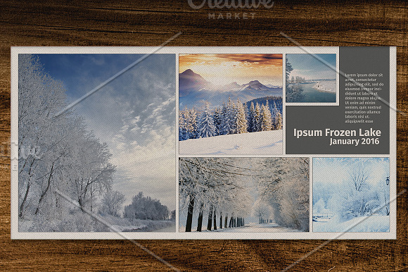 Travel Photo Album Template  Templates & Themes ~ Creative Market