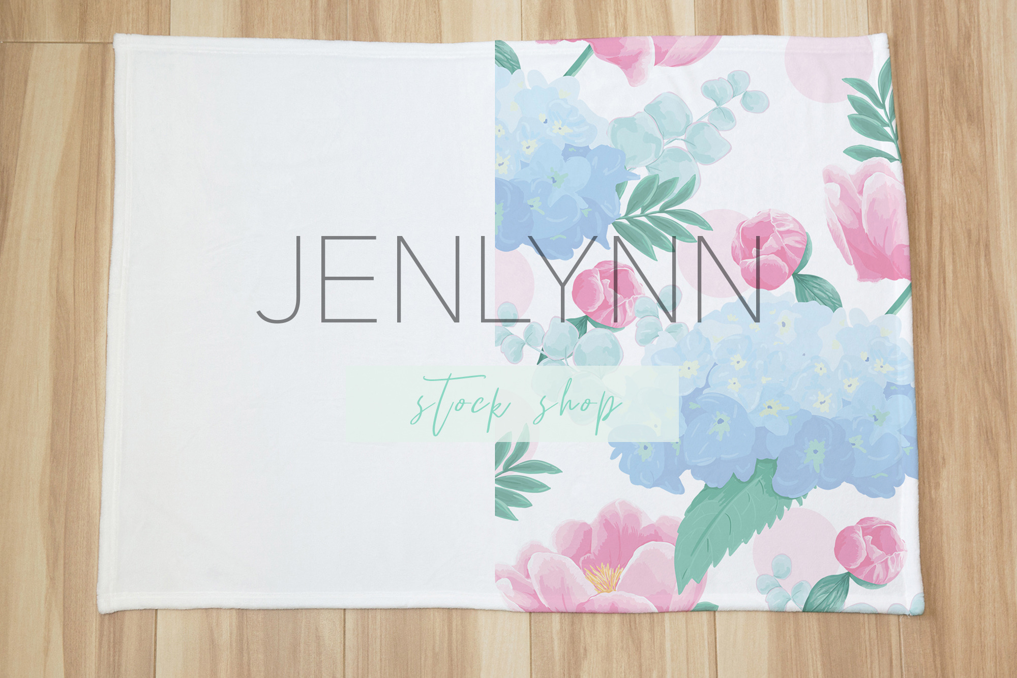 Download Milestone Minky Baby Blanket Mockup Creative Photoshop Templates Creative Market