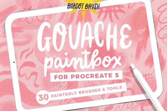 Gouache Brushes for Procreate – The Creative Bix