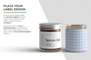 Spice Shaker Bottle Mock-up by mesmeriseme.pro on @creativemarket