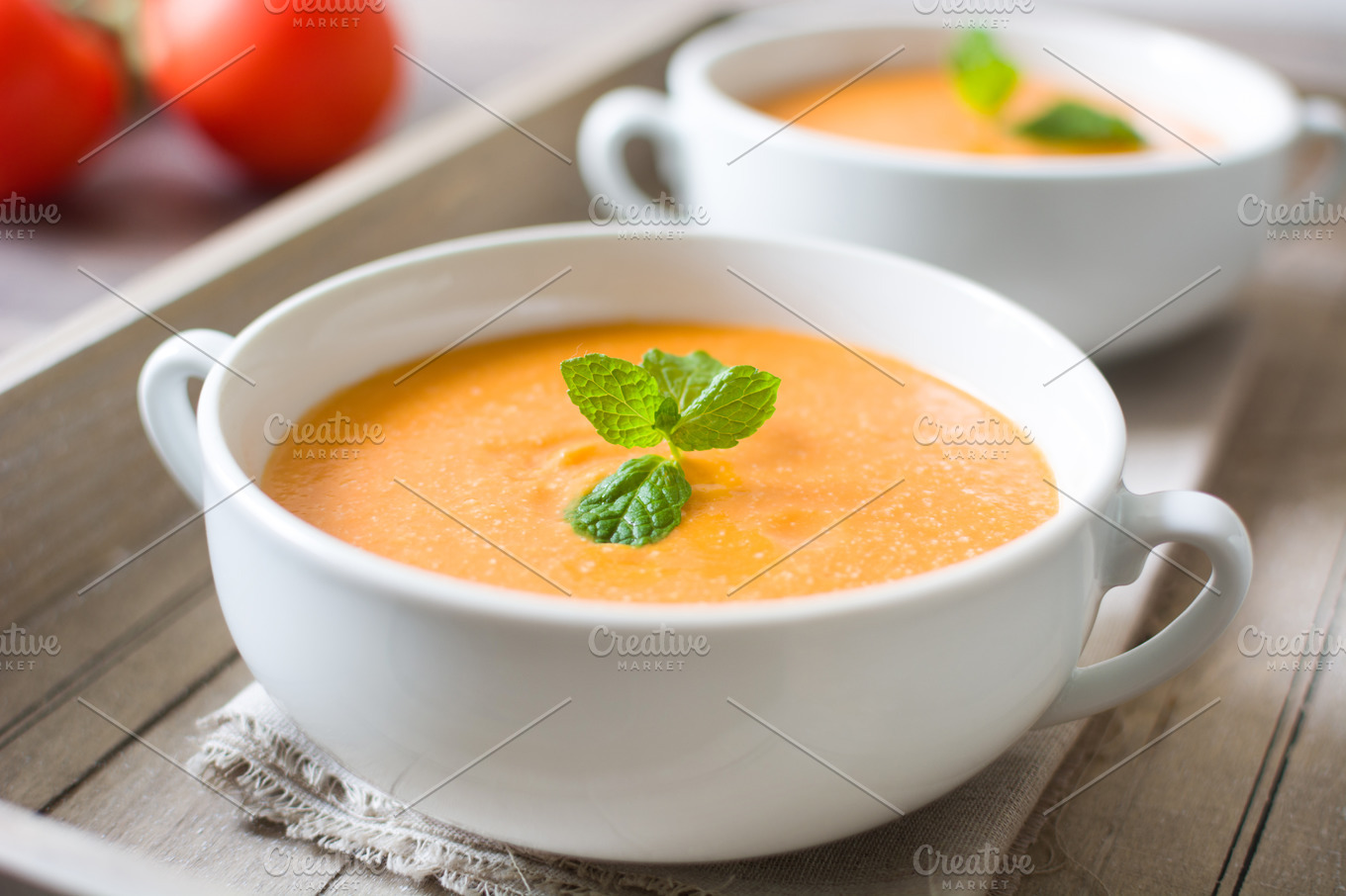 Tomato gazpacho soup spanish food featuring gazpacho, soup, and vegan ...