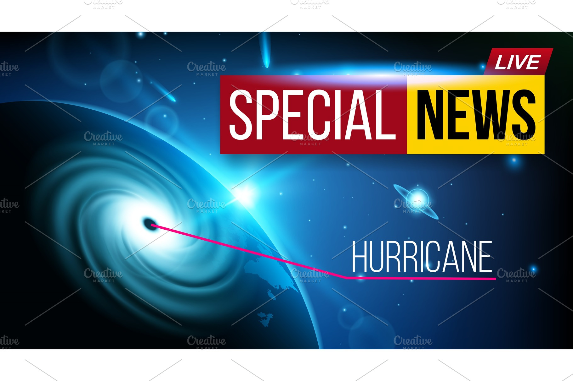 Hurricane Cyclone Wind Typhoon Pre Designed Vector Graphics Creative Market