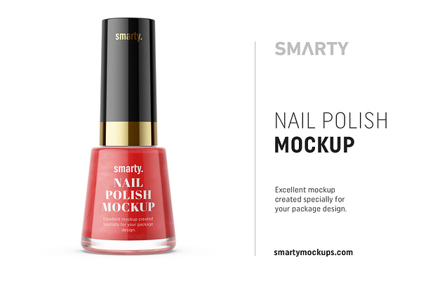 Download Nail Polish Mockup Creative Photoshop Templates Creative Market