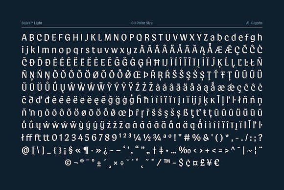 Bojes Typeface Stunning Display Fonts Creative Market