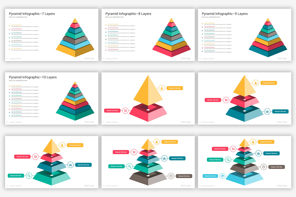 Pyramid Google Slides Infographics Creative Google Slides Templates