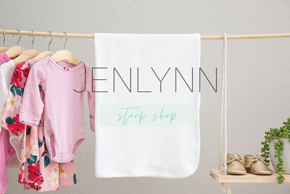 Download Hanging Baby Blanket Mockup 2 Creative Photoshop Templates Creative Market