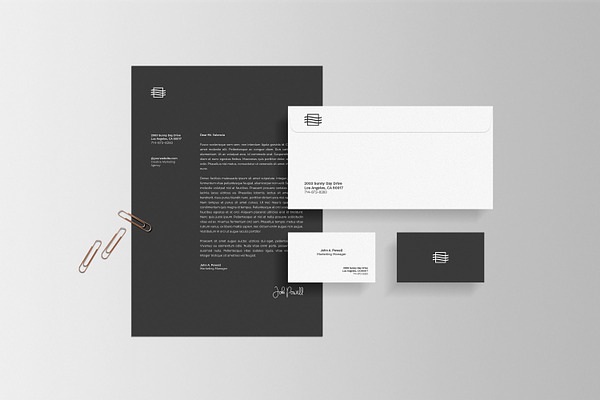 Stationery Branding Mockups Vol 2 Creative Photoshop Templates Creative Market