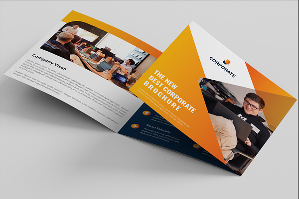 Corporate 8 Pages Brochure Template | Creative Illustrator Templates ...