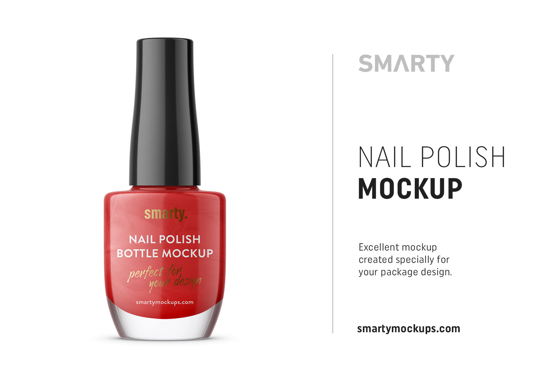 Download Nail polish bottle mockup | Creative Photoshop Templates ~ Creative Market