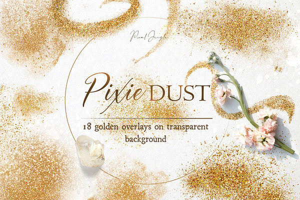 Silver Pixie Dust 18 Png Files Pre Designed Photoshop Graphics Creative Market