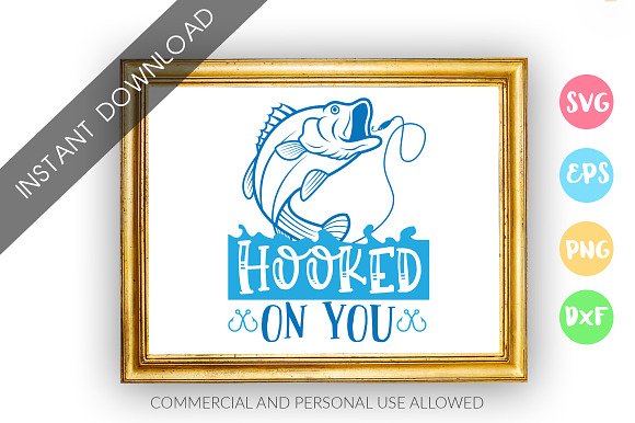 Download Fishing Svg Design Bundle Pre Designed Illustrator Graphics Creative Market