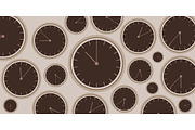 Clock background | Object Illustrations ~ Creative Market