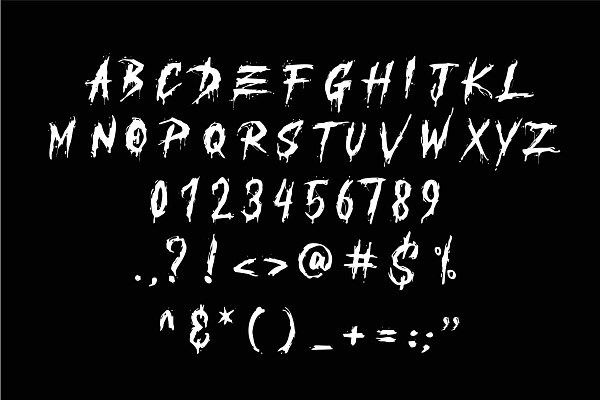 REBORN ZOMBIES FONT | Stunning Fonts ~ Creative Market