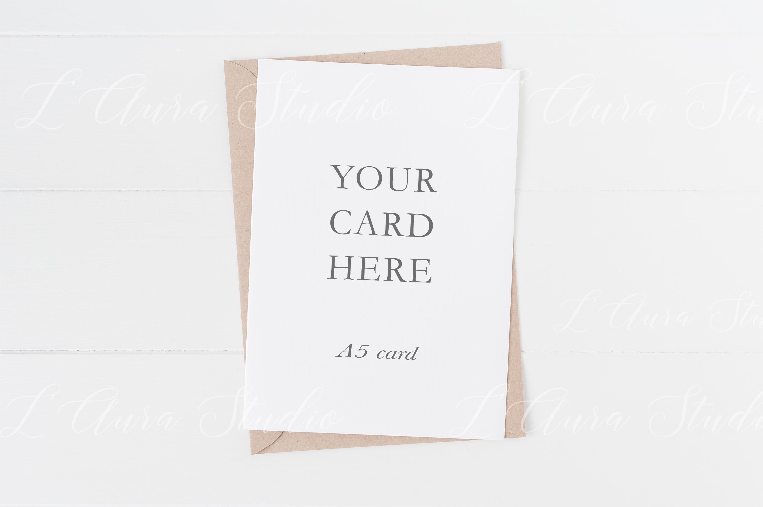 Download Stationery Mockup A5 Kraft Creative Illustrator Templates Creative Market