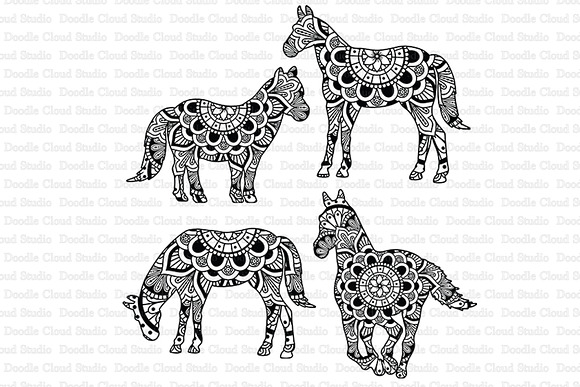 Free Free Horse Mandala Svg Free 182 SVG PNG EPS DXF File