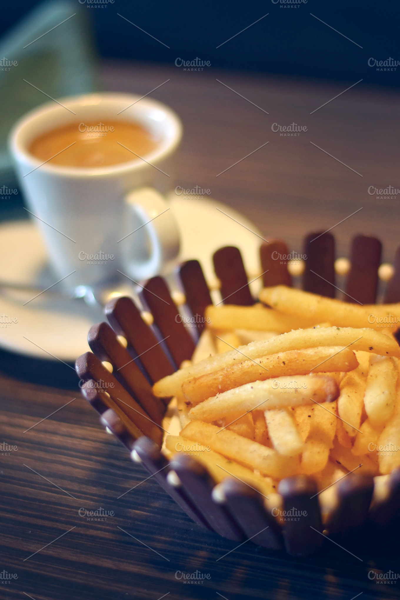 Coffee At Cafe Containing Close Up Depth Of Field And Reflection High Quality Food Images Creative Market