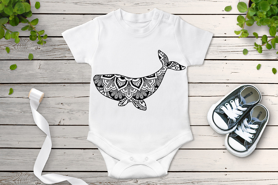 Download Whale Mandala SVG, Whale Mandala PNG | Pre-Designed Photoshop Graphics ~ Creative Market