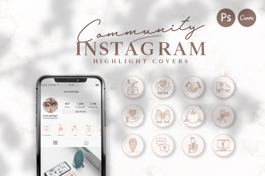 Instagram Highlight Medical | Creative Illustrator Templates ~ Creative ...