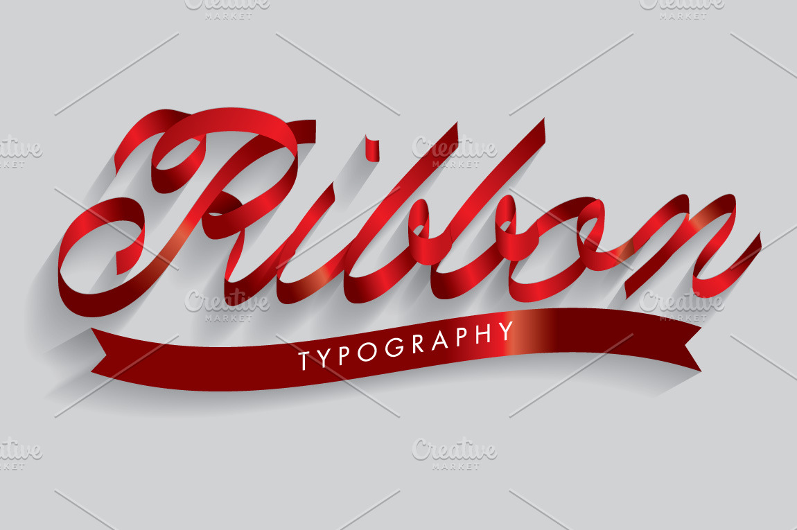 ribbon-typography-illustrations-creative-market