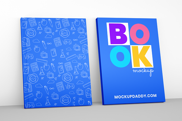 Book Dust Jacket Mockup Creative Photoshop Templates Creative Market