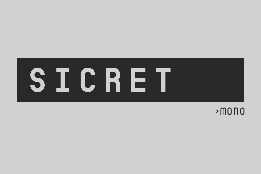 Sicret Mono | Sans Serif Fonts ~ Creative Market