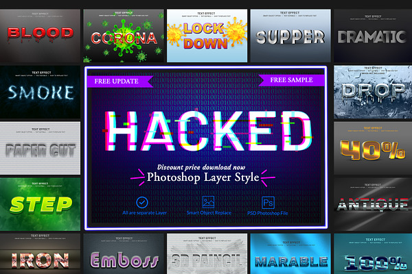 Download 3D Bundle Photoshop Layer Style | Unique Photoshop Add-Ons ...