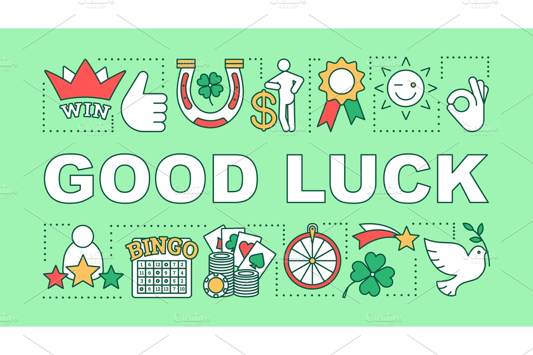 good-luck-word-concepts-banner-photoshop-graphics-creative-market