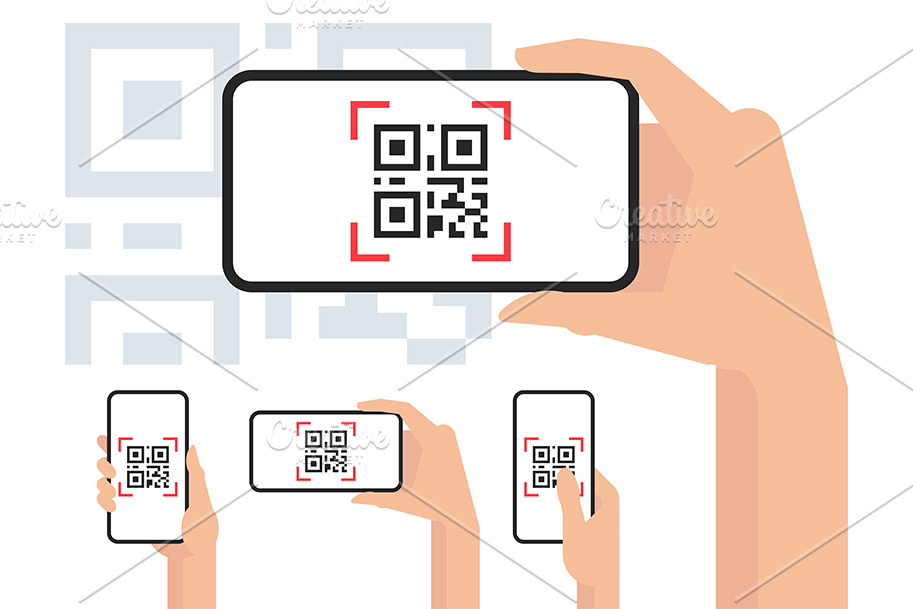 smartphone-scanning-qr-code-illustrator-graphics-creative-market