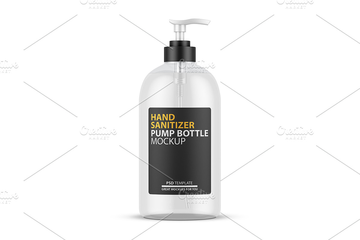 Download Hand Sanitizer Bottle PSD Mockup | Creative Photoshop ...