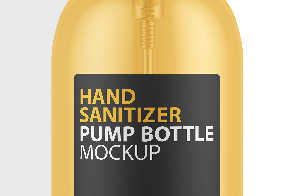 Download Hand Sanitizer Bottle PSD Mockup | Creative Photoshop Templates ~ Creative Market