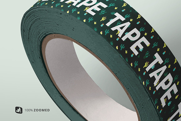 Download Themed Washi Tape Roll Mockup Creative Photoshop Templates Creative Market