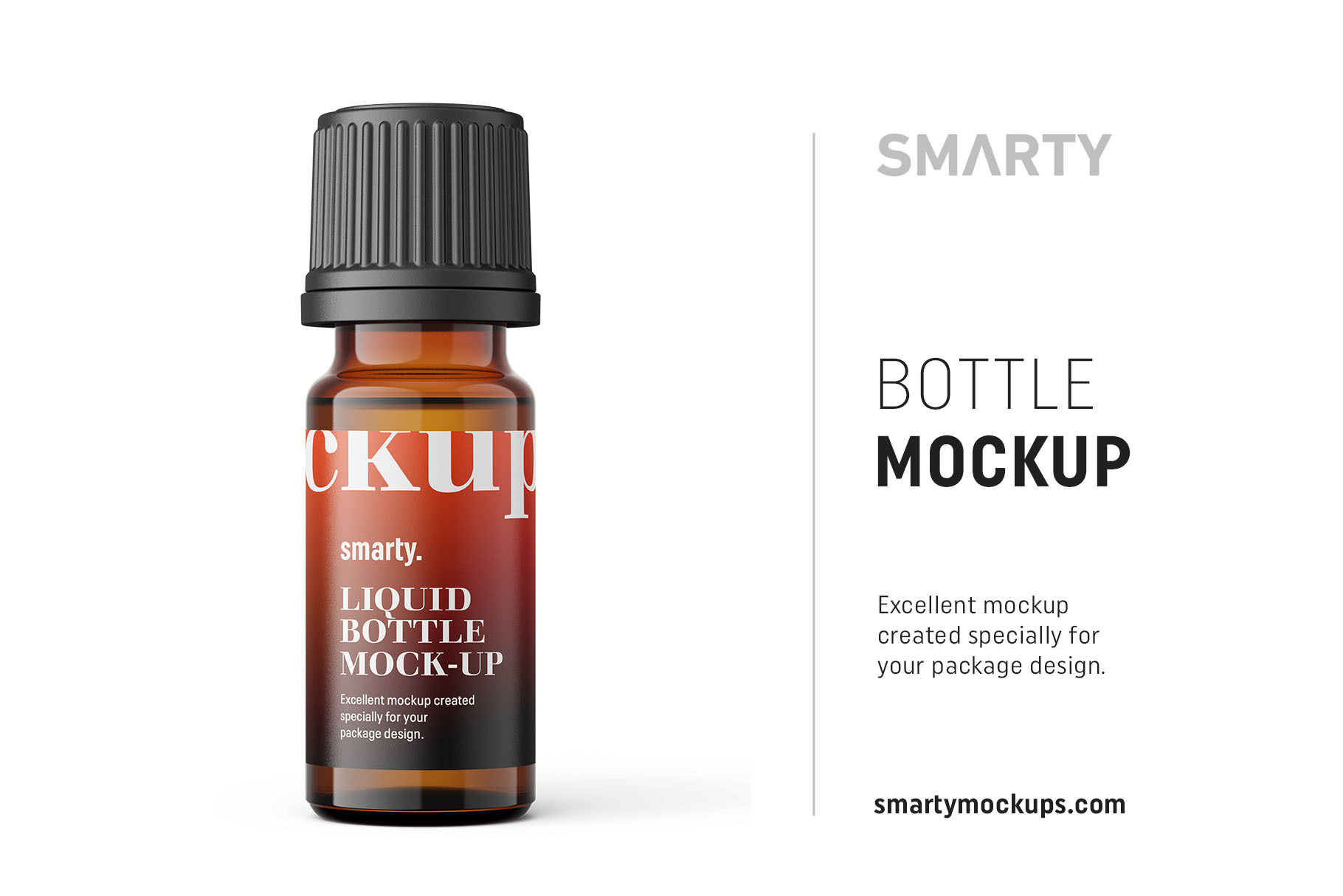 Download Essentaial oil bottle mockup 10ml | Creative Photoshop Templates ~ Creative Market