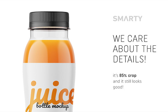 Download Carrot Juice Bottle Mockup Creative Photoshop Templates Creative Market