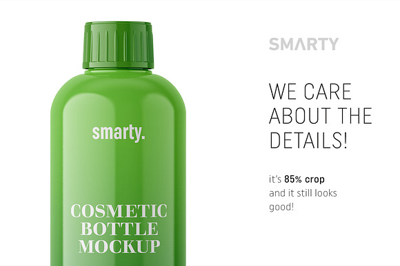 Download Glossy Cosmetic Bottle Mockup Creative Photoshop Templates Creative Market