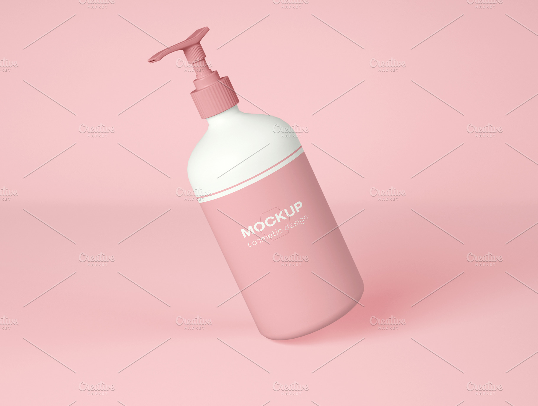 Download 3d Illustration Mockup Of Skincare High Quality Stock Photos Creative Market