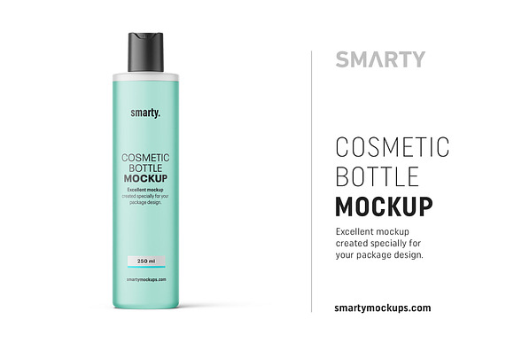 Download Transparent Cosmetic Bottle Mockup Creative Photoshop Templates Creative Market