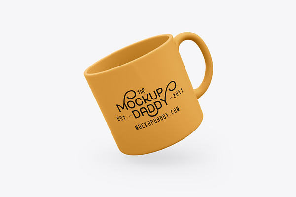 Download Heart Handle Mug Psd Mockup Creative Photoshop Templates Creative Market